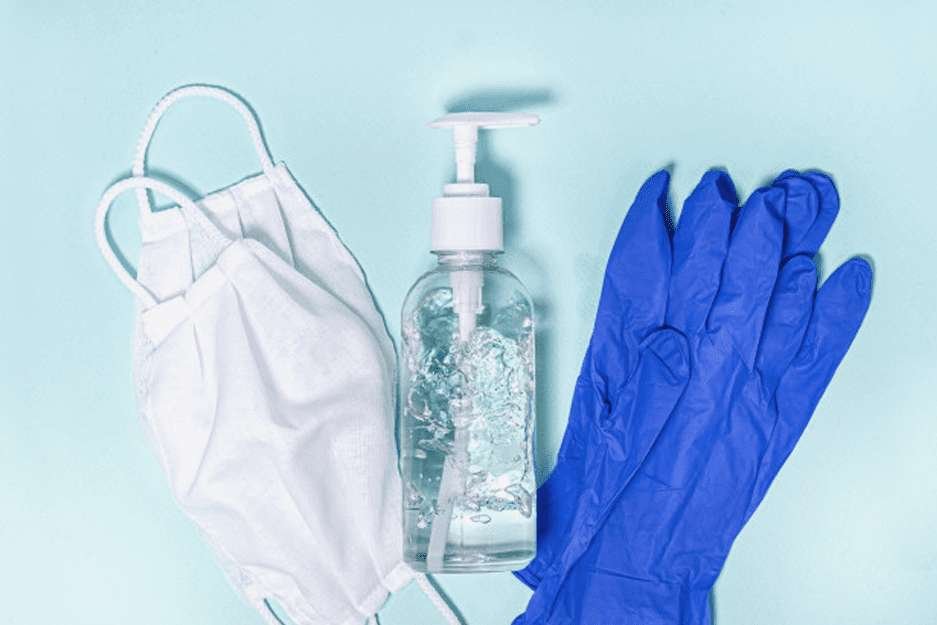 Insist the Usage of Masks, Gloves, & Hand Sanitizers
